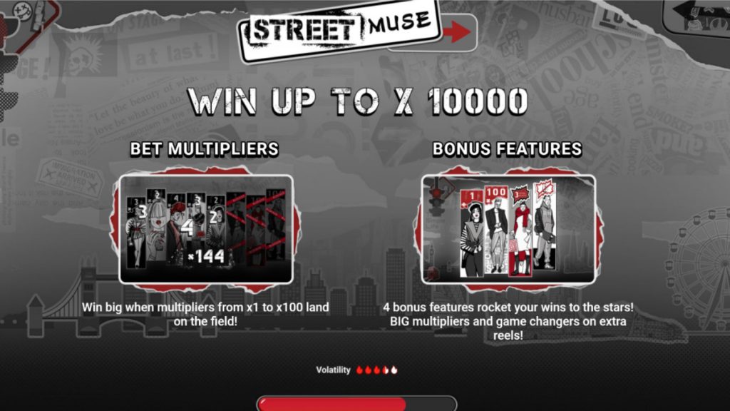 How to play Street Muse slots