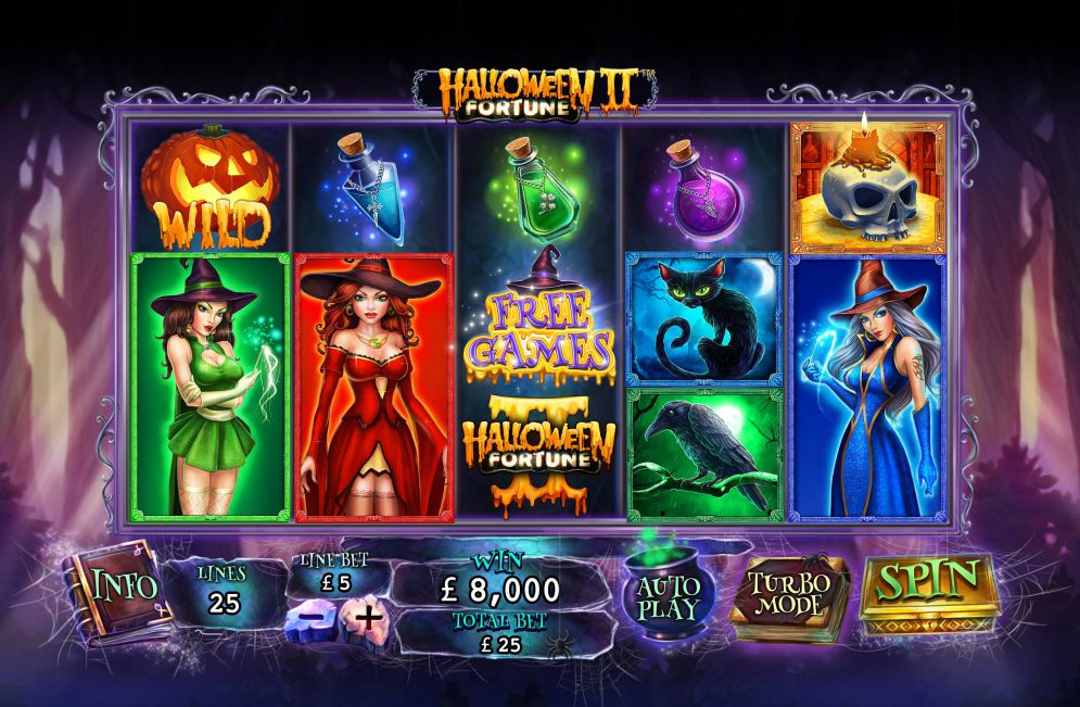 Halloween Fortune II gameplay
