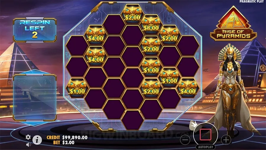 rise of  pyramids slot