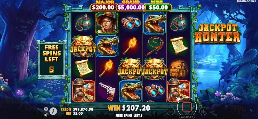 Guía de la tragamonedas Jackpot Hunter