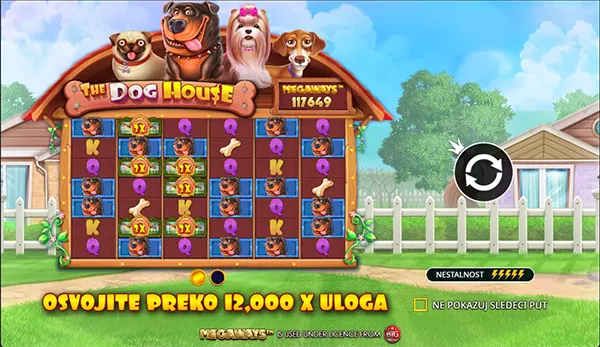Megaways slot screen